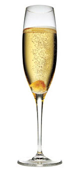 Champagne cocktail - see Hospitality Today p38
